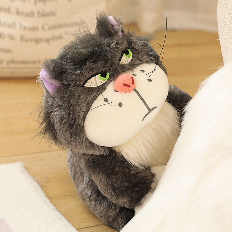 11/25/35/45/65CM, Cute Anima, Cat plush, emoji plush cat, Lucifer cat, Lucifer plush