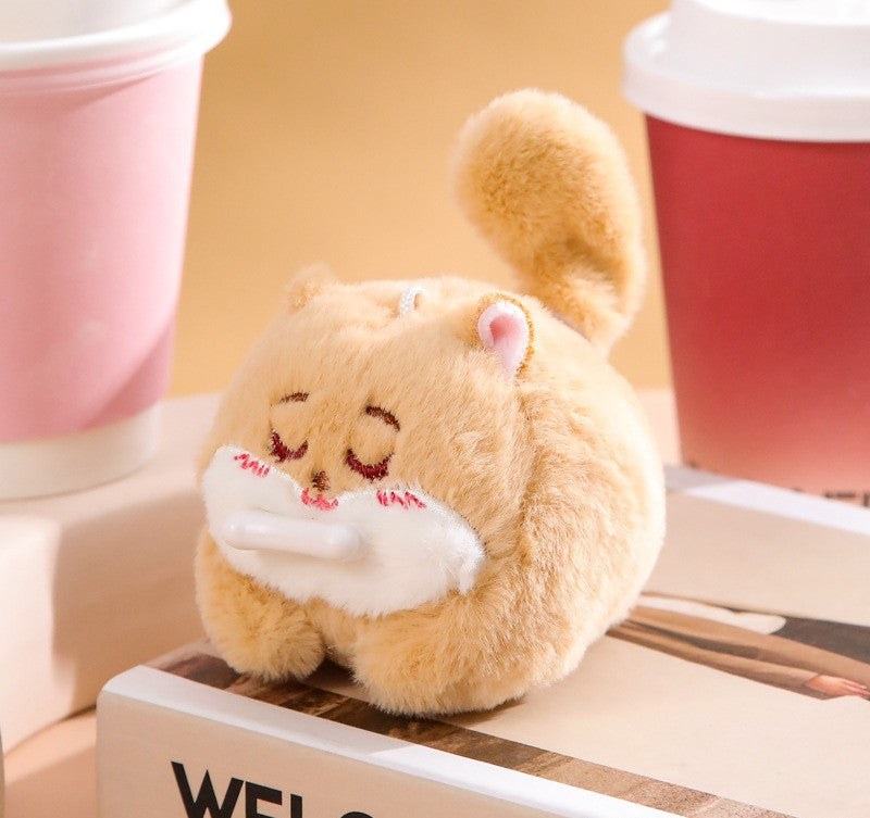 Peluche volador, Peluche de gato con colgante llavero