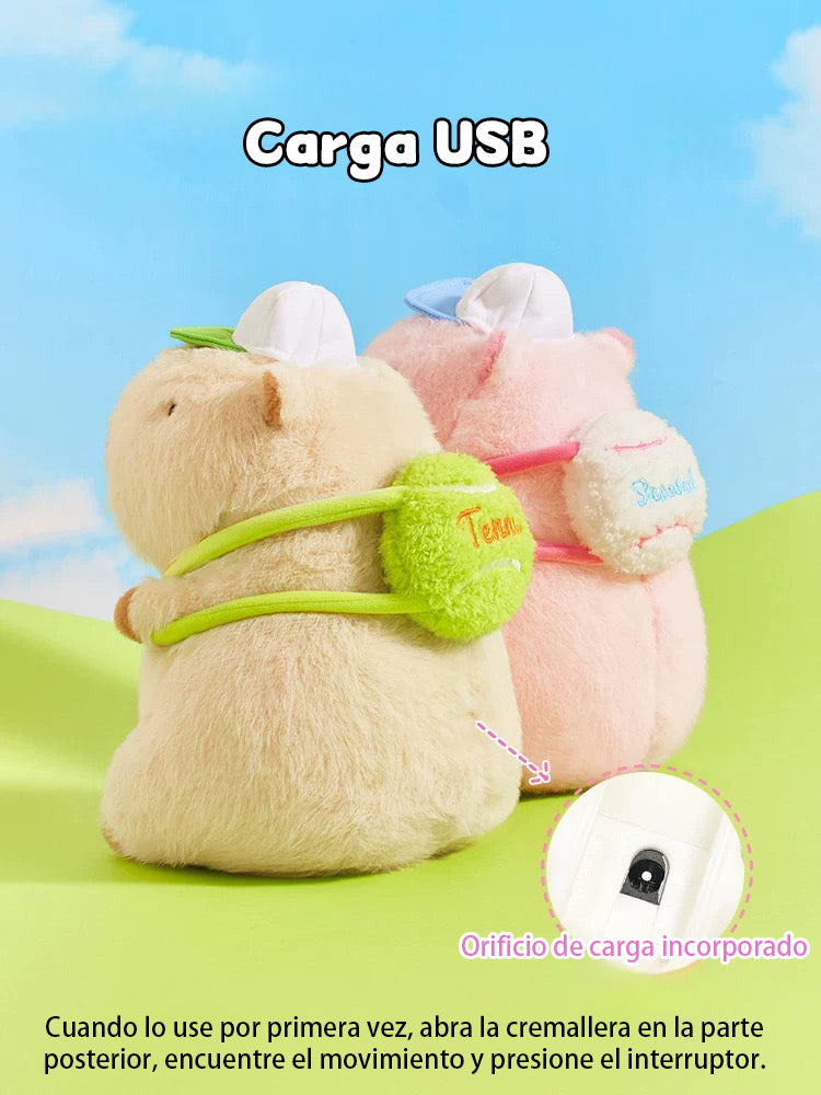 El capibara que corre y canta