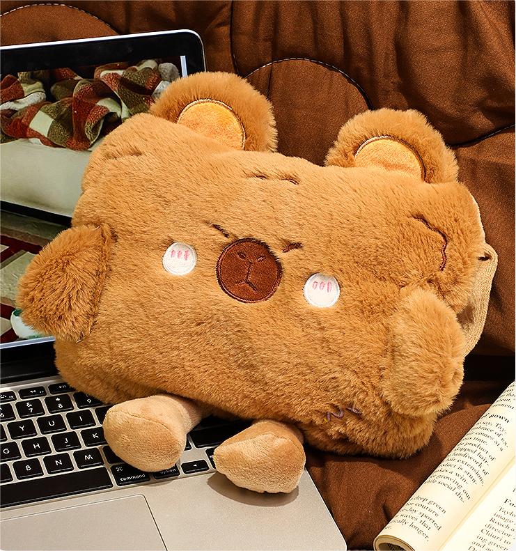OFERTA Capybara con bolsa de agua caliente