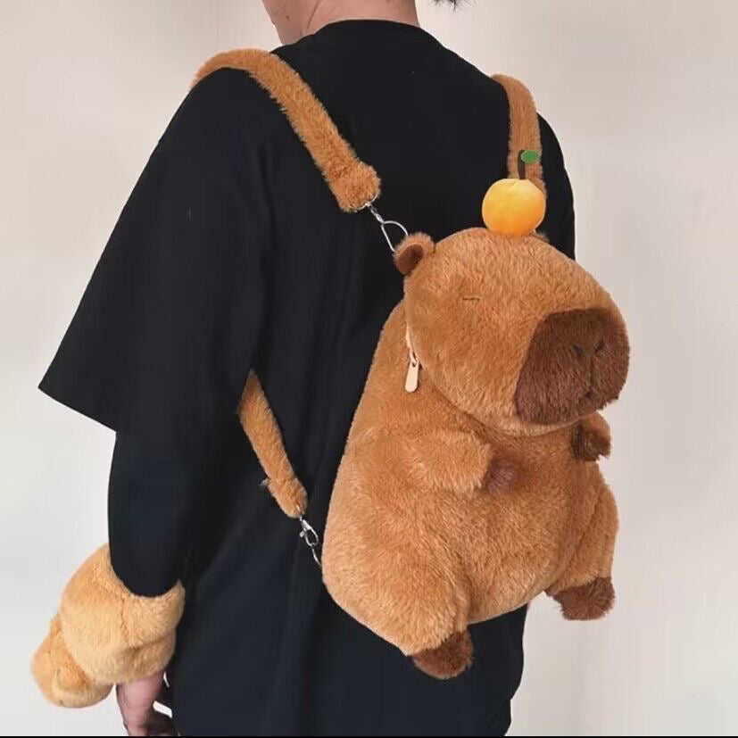 OFERTA Capibara mochila , peluche de capibara