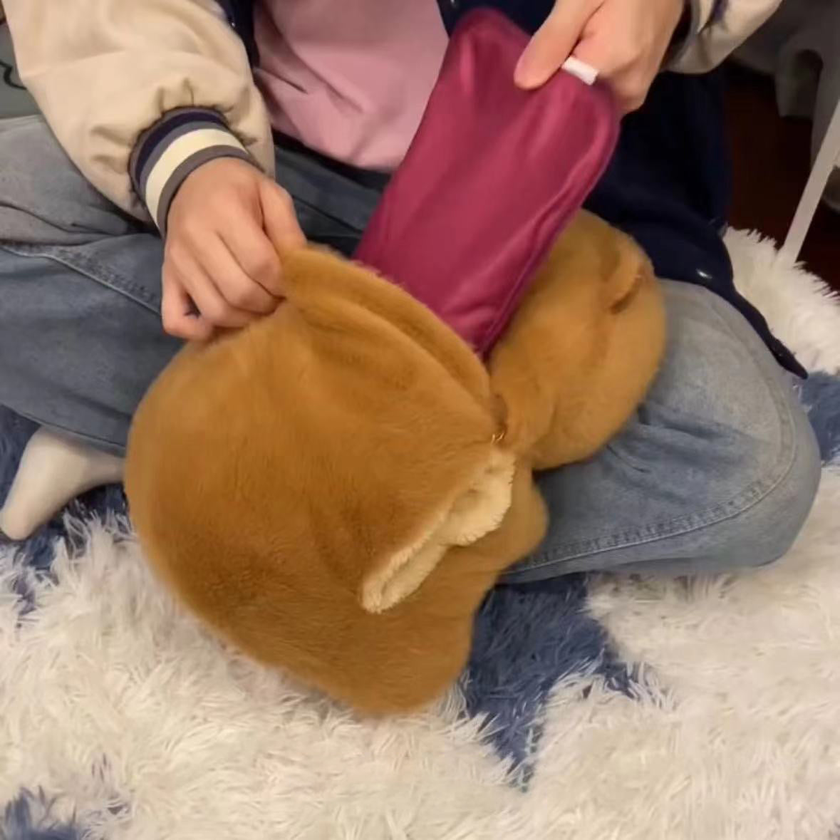 Peluche capybara, Botella de Agua Caliente 0.5L