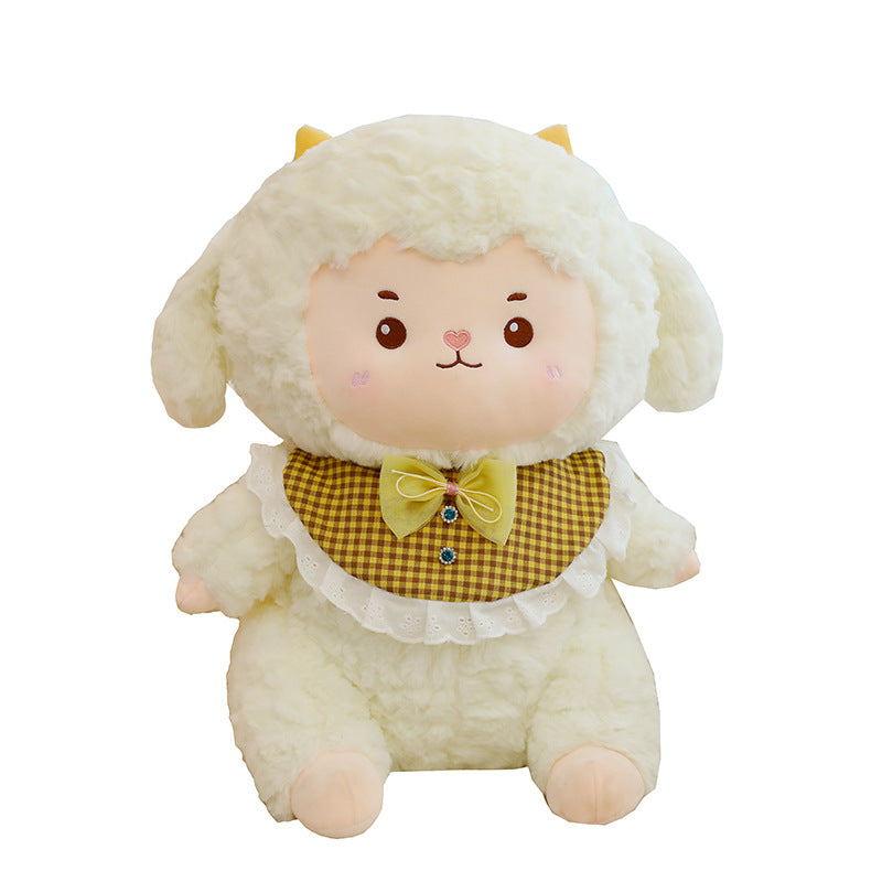 White sheep plush,White sheep
