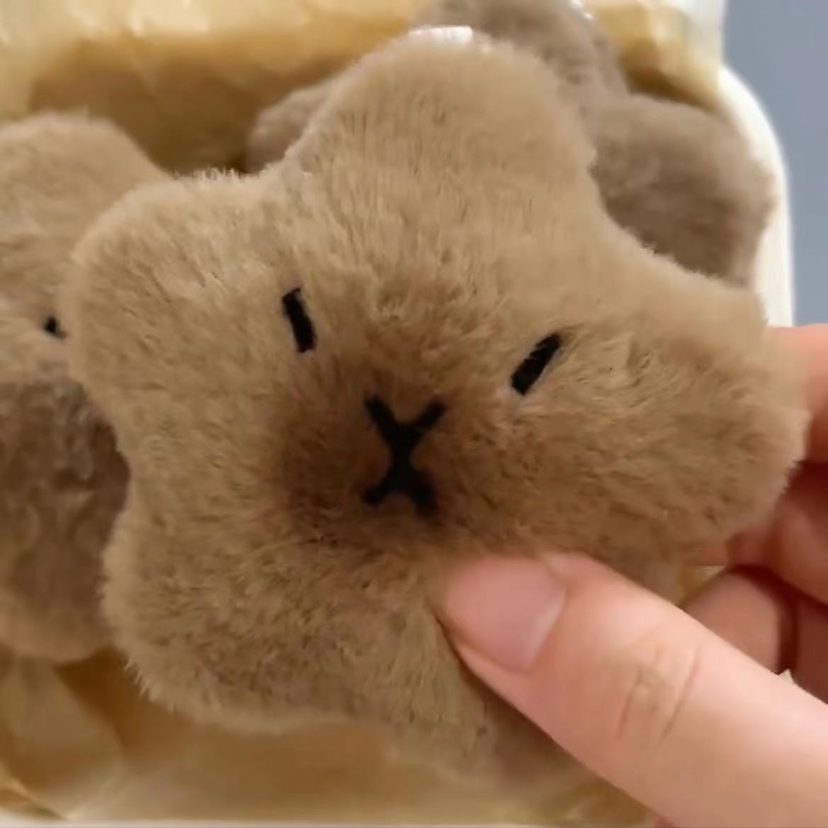 Peluche llavero, peluche de Capybara llavero
