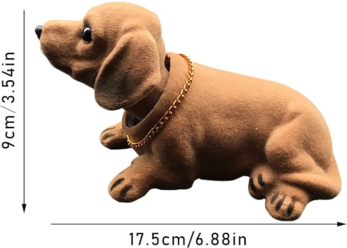 Muñeca perro para coche