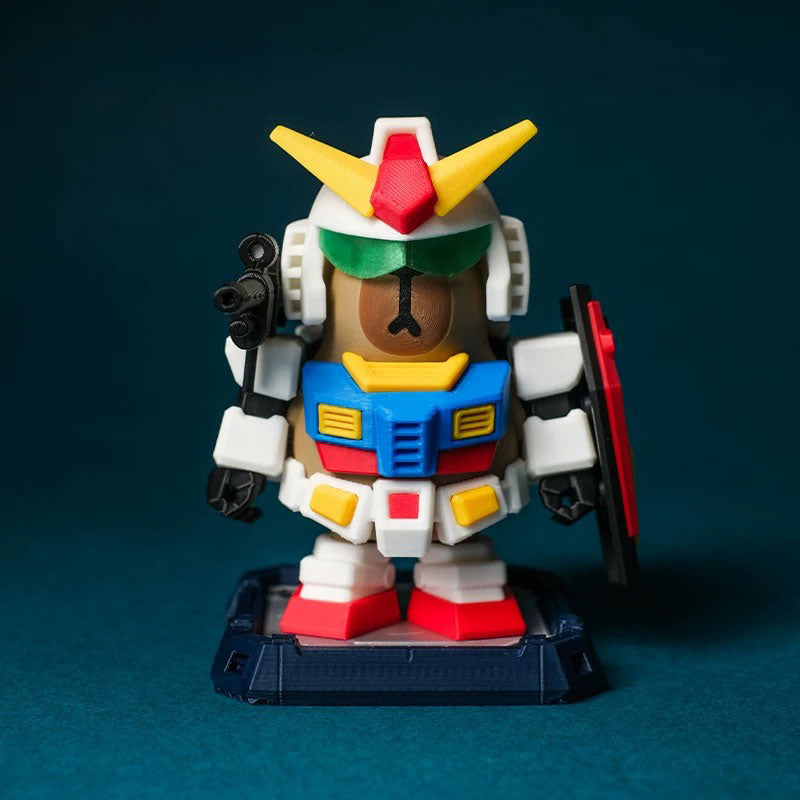 Capibara, Gundam Capibara,juguetes figuras 3D