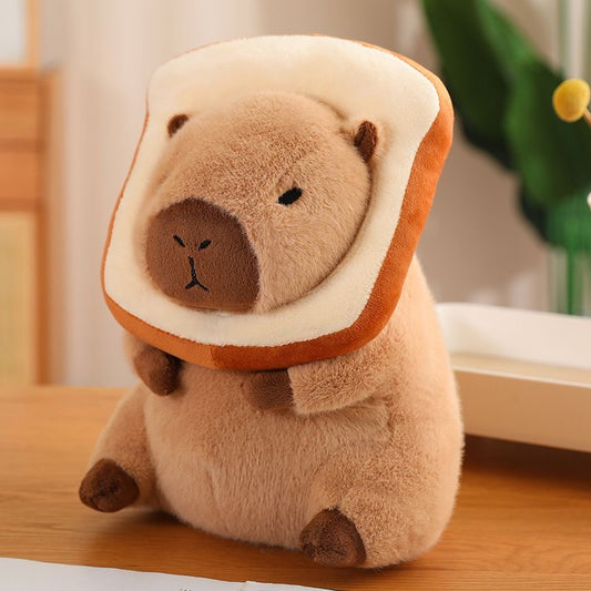 Capybara con bufanda, peluche capybara