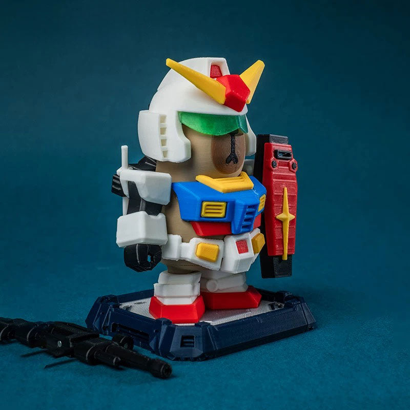 Capibara, Gundam Capibara,juguetes figuras 3D