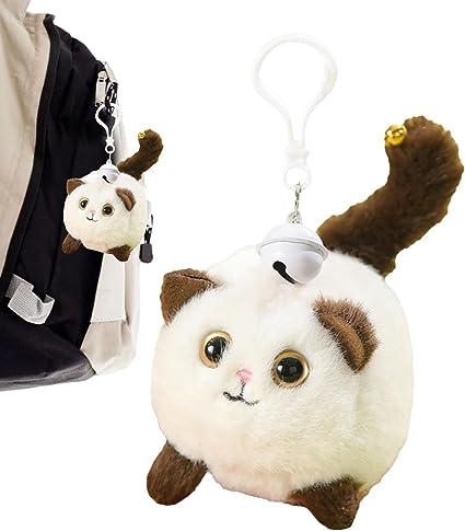Peluche volador, Peluche de gato con colgante llavero