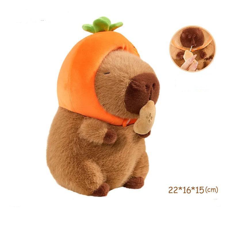 Capibara de peluche, almohada