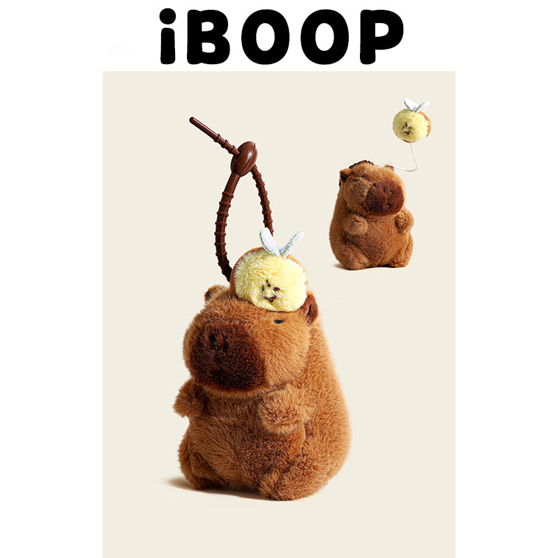 llavero capibara, peluche