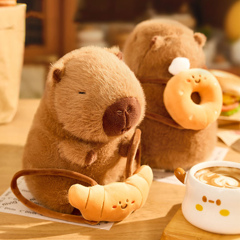 Capibara de peluche, almohada