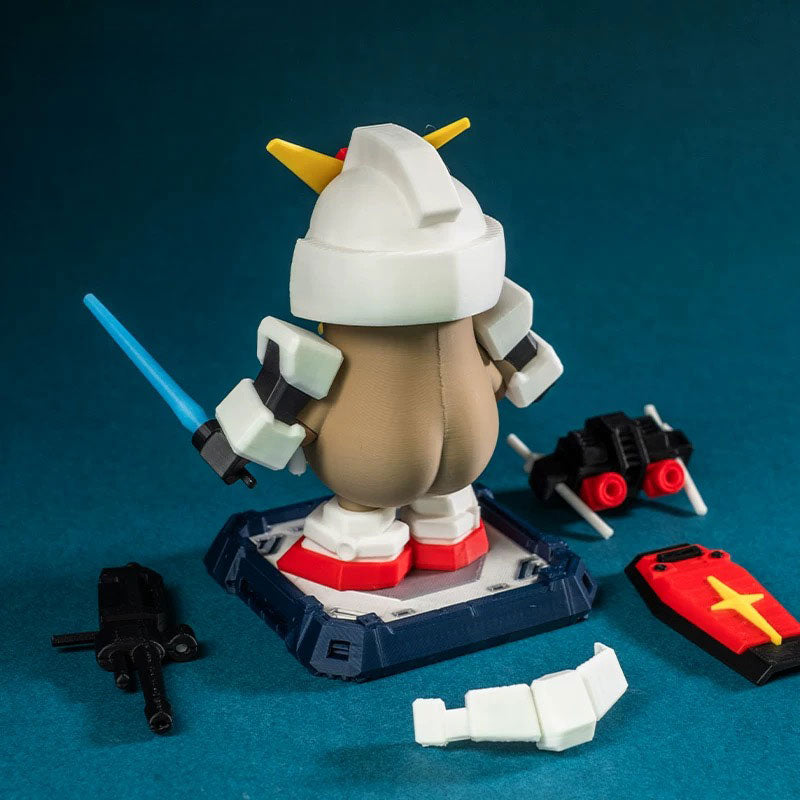 Capibara, Gundam Capibara,juguetes figuras 3D