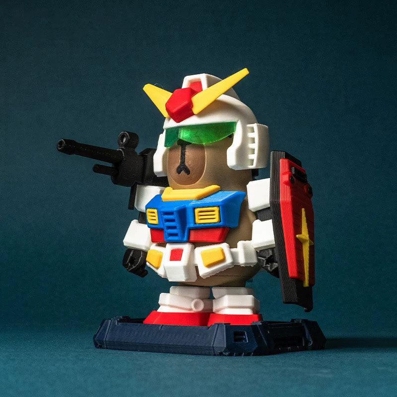 Capibara, Gundam Capibara,juguetes figuras 3D