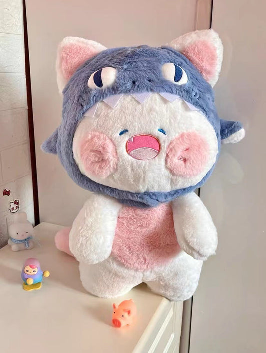 Cat plush, anima plush, cat plush with cap