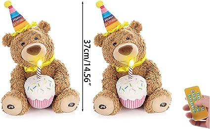 Teddy bear, happy birthday