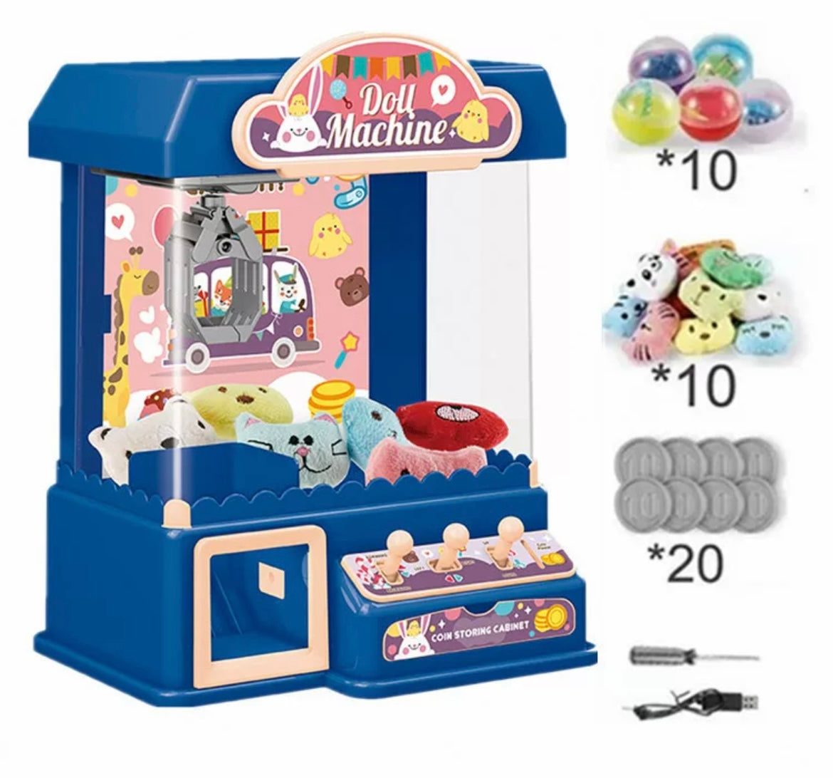 Mini Claw Machine, plush machine