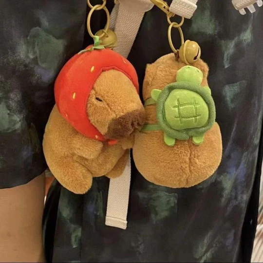 capibara, peluche capybara , llavero capybara