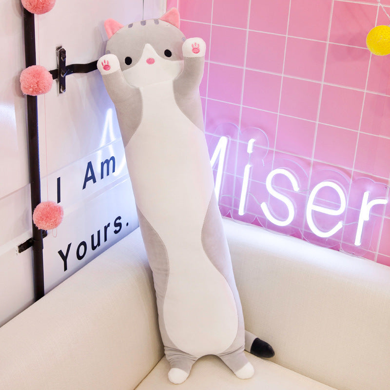 50/70/90/110/130cm. Cat Long Pillow