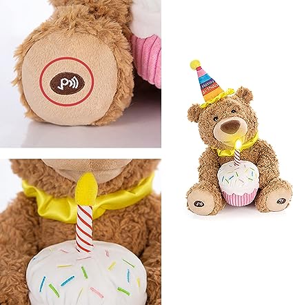Teddy bear, happy birthday