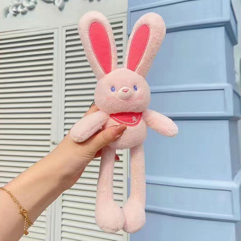 Stretchable bunny, rabbit plush