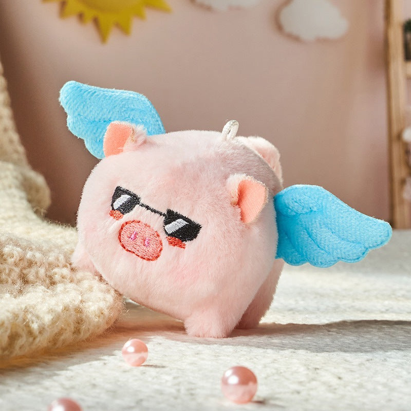Peluche volador, Peluche de gato con colgante llavero