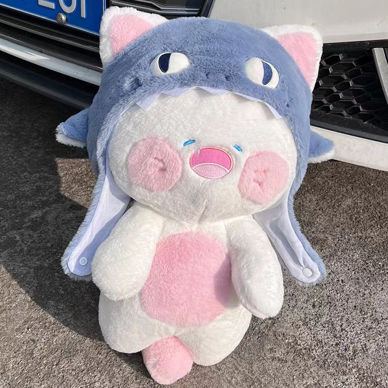 Cat plush, anima plush, cat plush with cap
