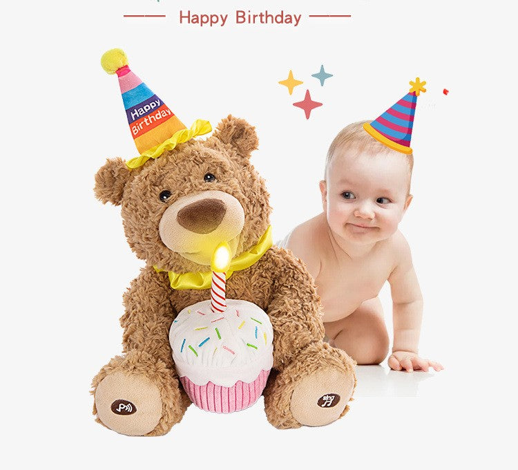 Teddy bear, happy birthday