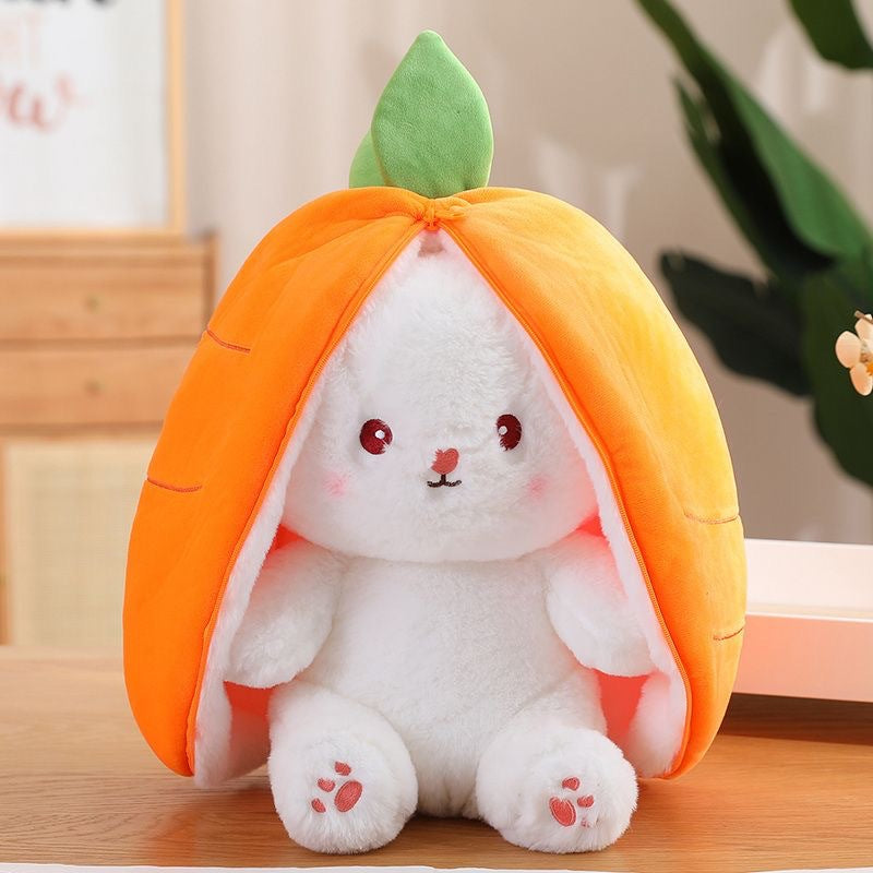OFFER 25/35/50cm. Bunny with Strawberry Plush, Stuffed Pillow
