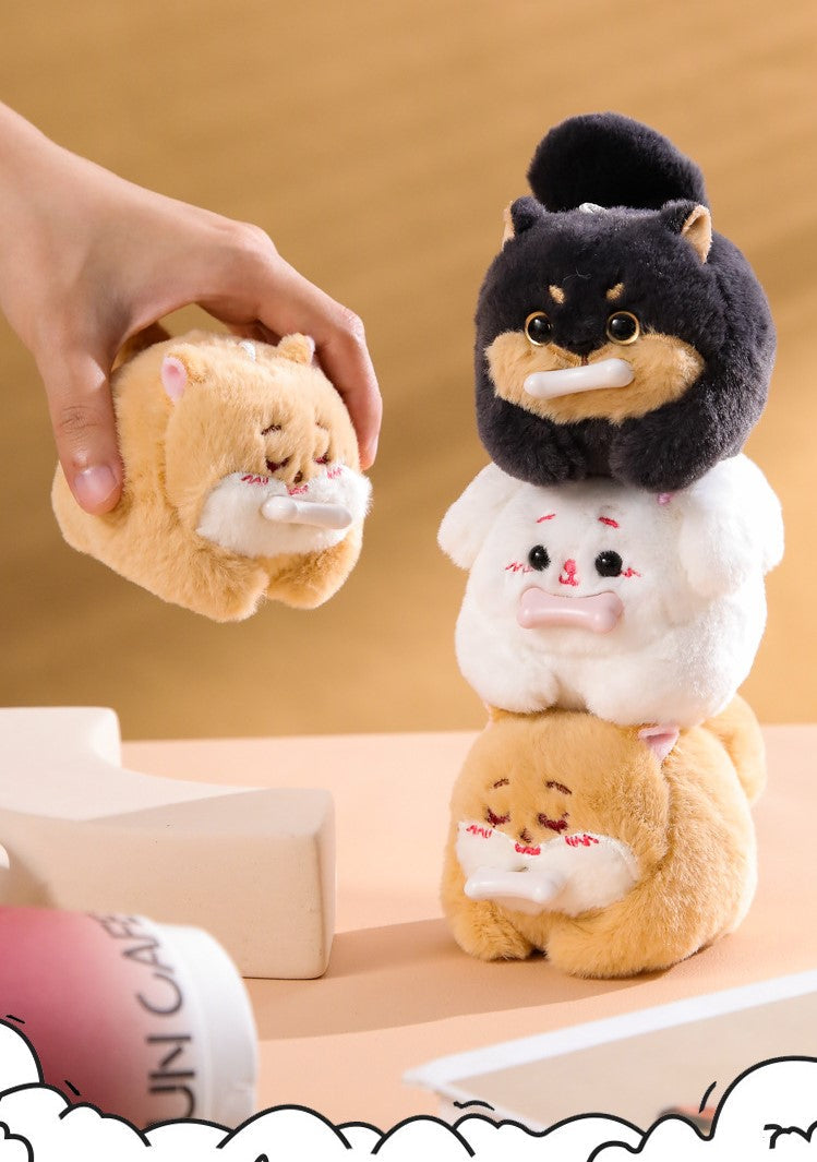 Peluche volador, Peluche de gato con colgante llavero
