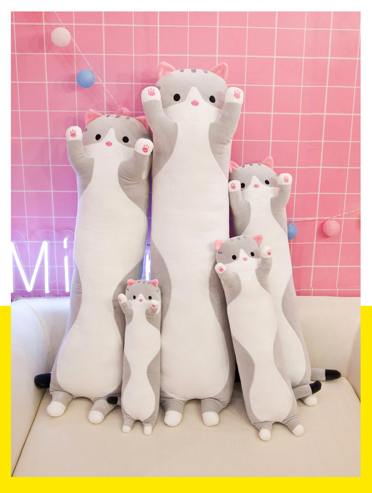 50/70/90/110/130cm. Cat Long Pillow