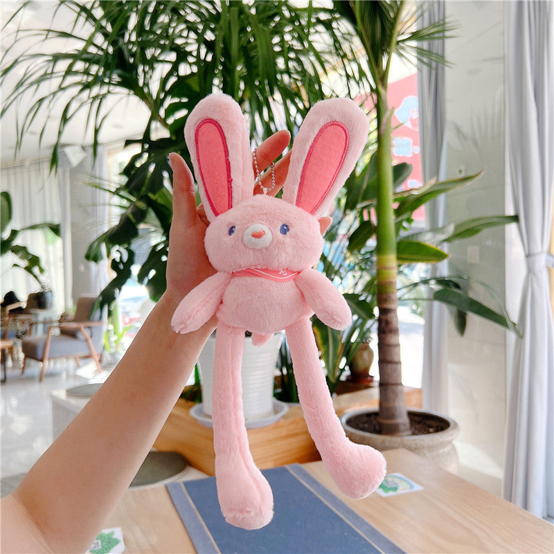 Stretchable bunny, rabbit plush