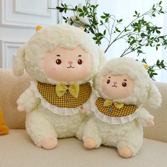 White sheep plush，White sheep