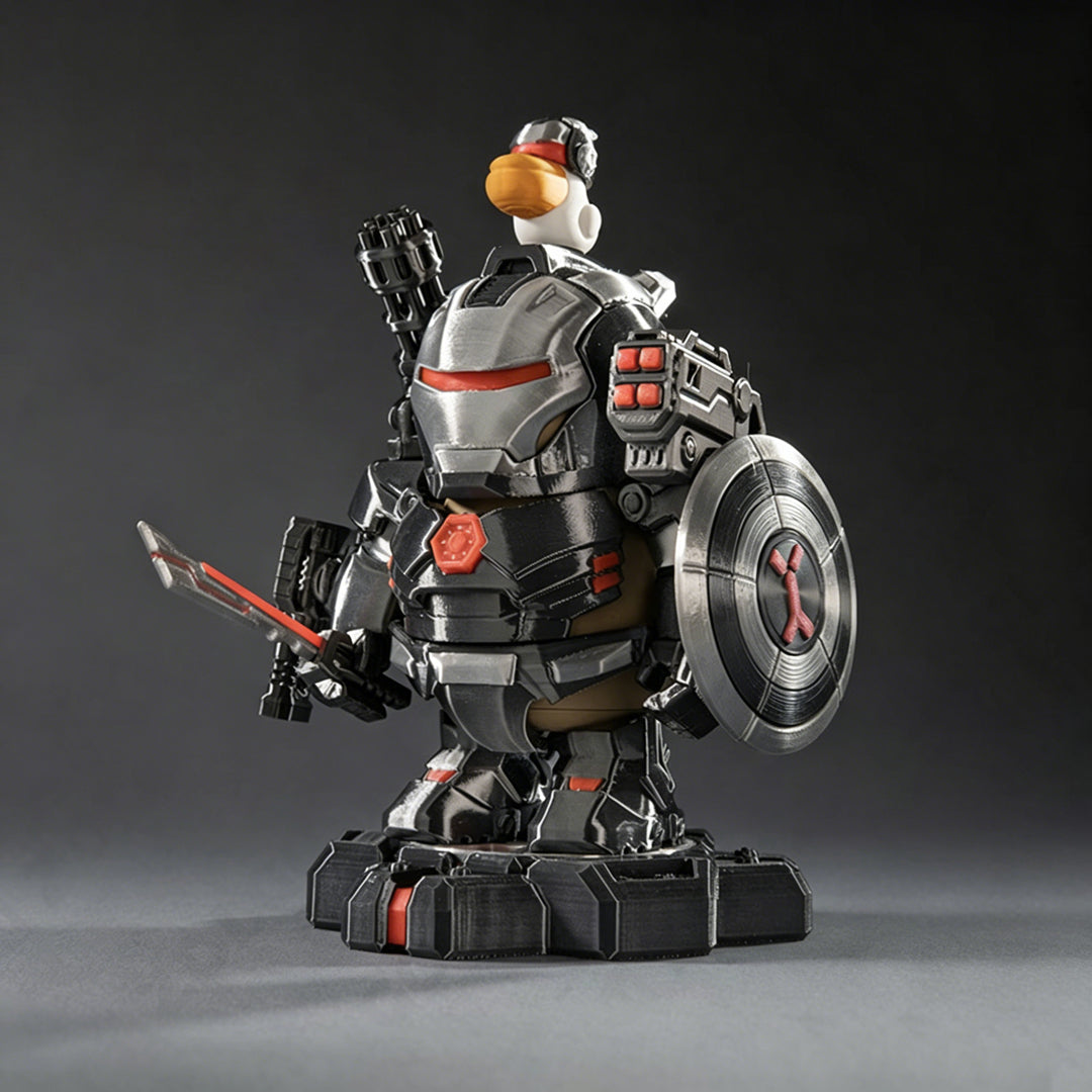 Tactical Capybara 3D Printed Figure | Dark Armor Collectible – iBOOP