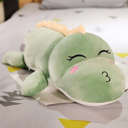 Dinosaur pillow, stuffed dinosaur