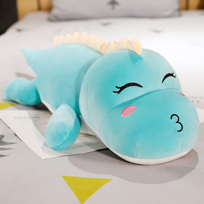 Dinosaur pillow, stuffed dinosaur