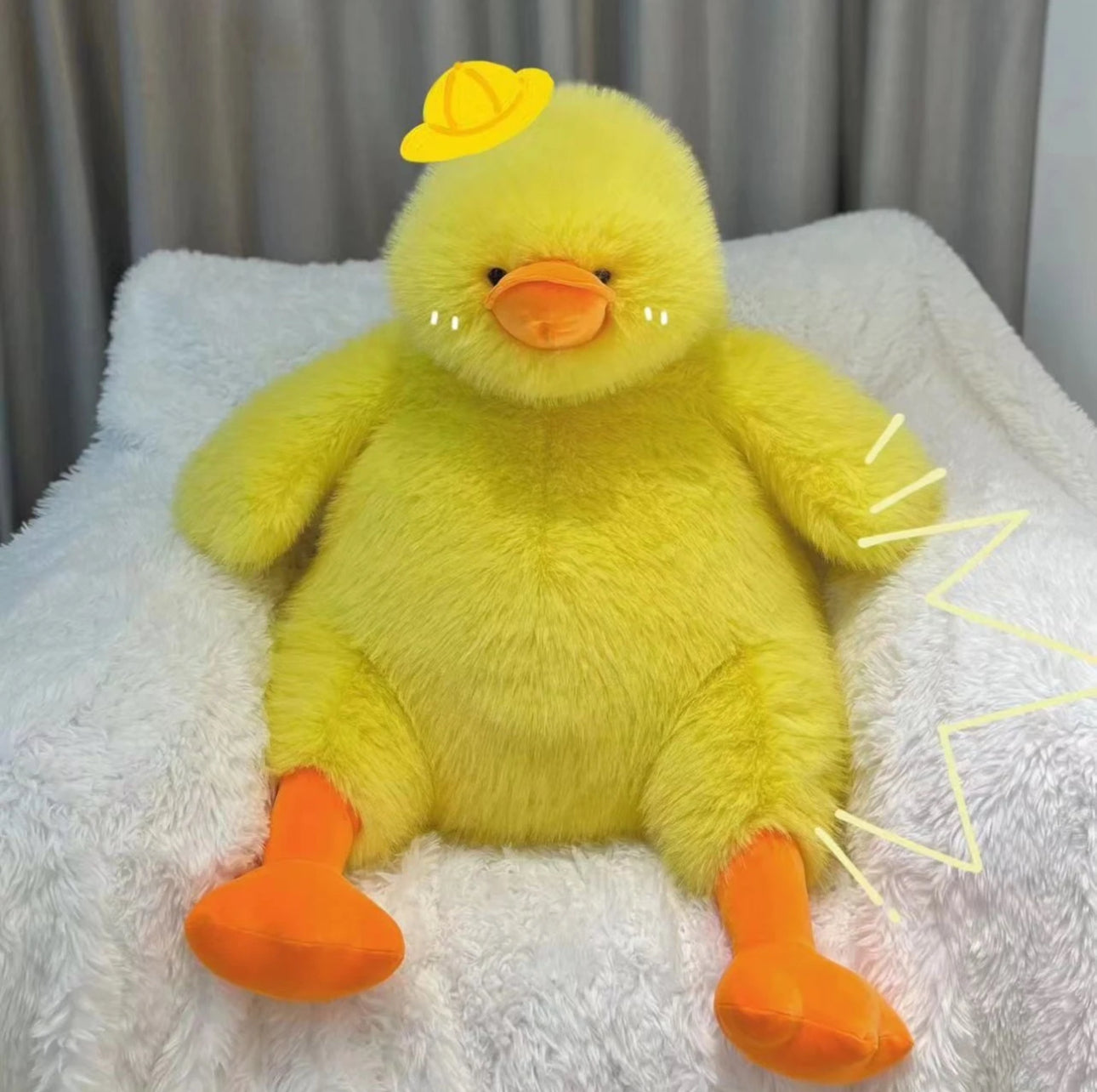 Large duck plush