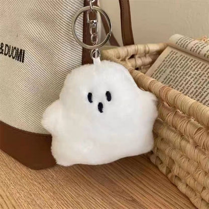 Ghost plush keychain