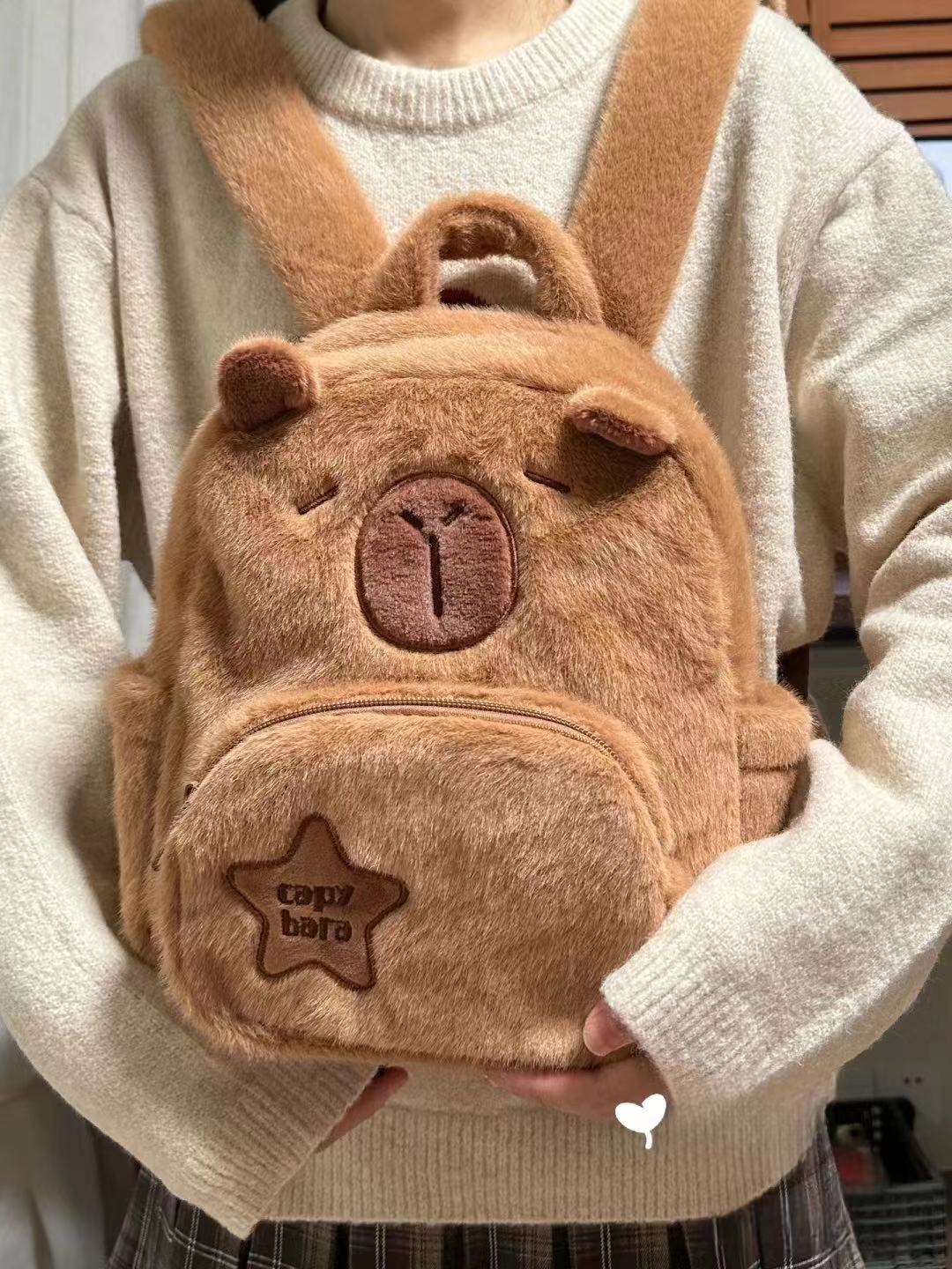 Capybara backpack