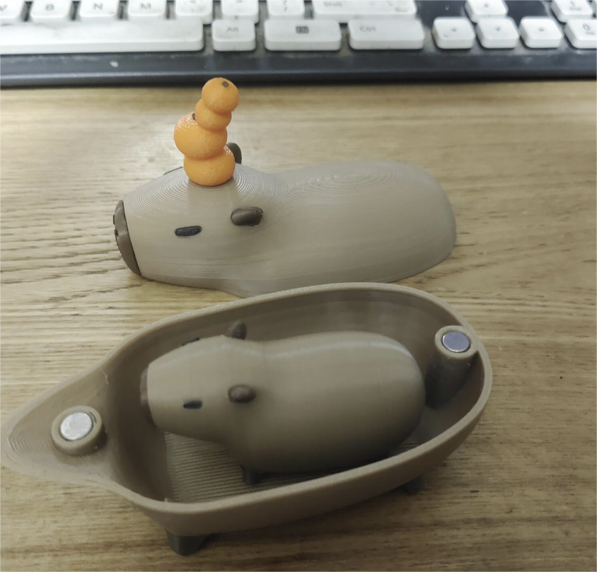 OFERTA Capybara magnética, juguetes impresos en 3D