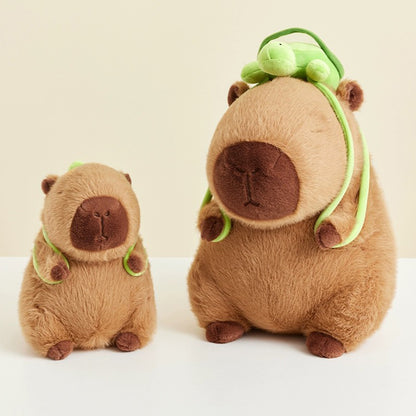 capybara with backpack, capybara plush