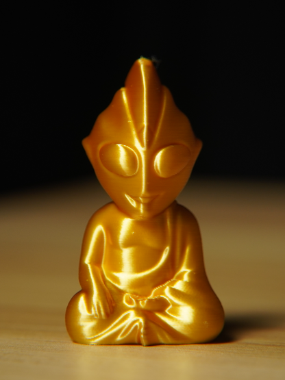 Ultraman Tiga, estatua de Buda, figuras 3D