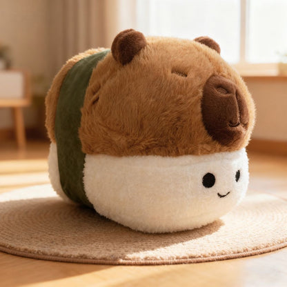 Capibara de sushi, juguetes de peluche