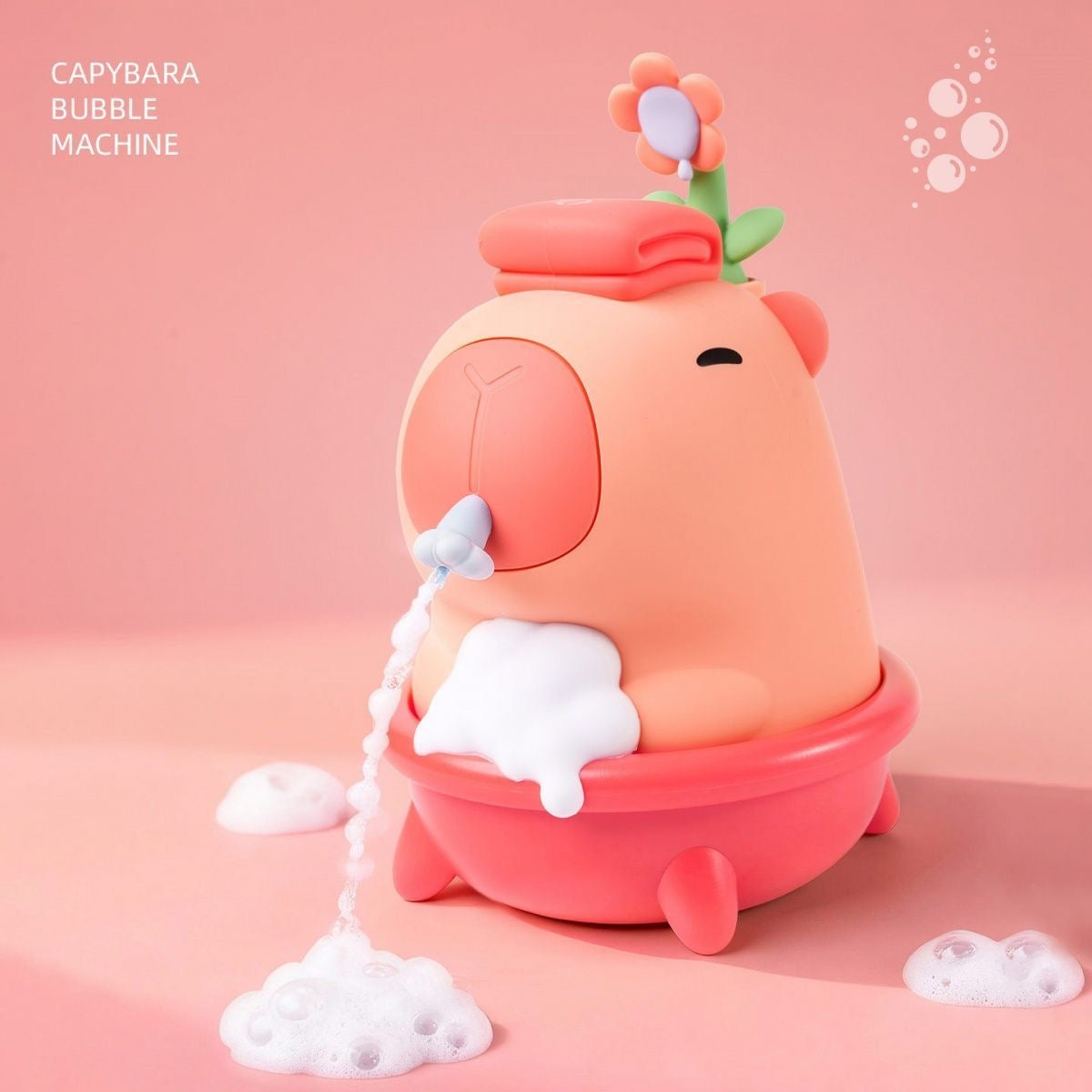 Dispensador de desinfectante de manos Capybara, máquina automática de espuma con sensor para baño doméstico