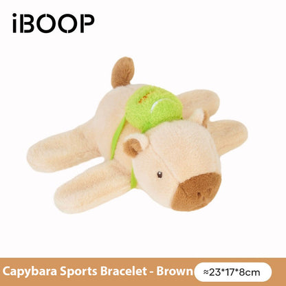 capybara pulsera, peluche capybara,La cola se puede girar