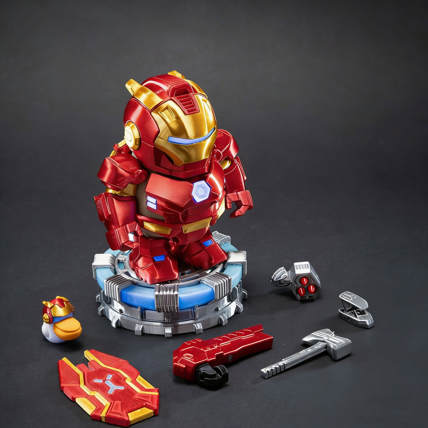 Iron Man Capibara, juguetes figuras 3D (Tiempo estimado: 15–30 días)
