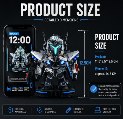 Capybara 3D Printed Armor – Collectible Futuristic Mechanical 3D Figure | iBOOP