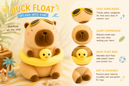 Summer Capybara Plush Collection