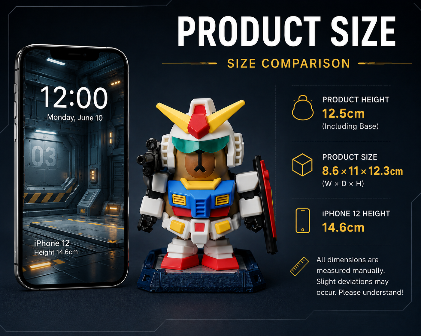 Mecha Capybara Figure – Magnetic Buildable Robot Collectible with Interchangeable Armor