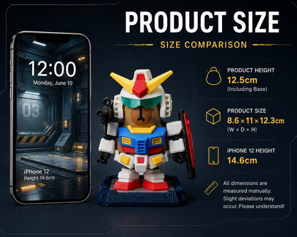 Mecha Capybara Figure – Magnetic Buildable Robot Collectible with Interchangeable Armor